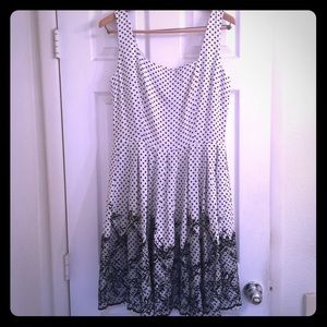 NY&Co Polka Dot Dress with Pockets